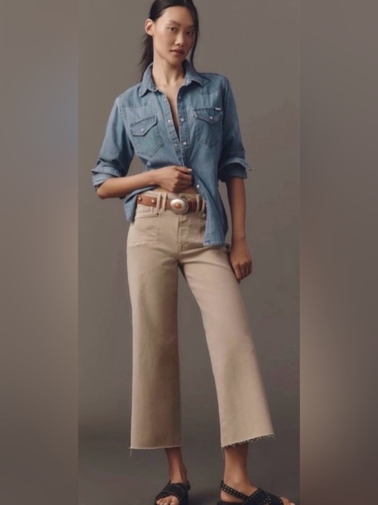PAIGE Denim - PAIGE Anessa Wide Leg Jeans